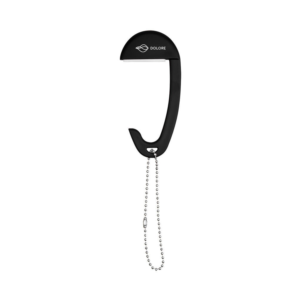 Bag Hanger for Tabletops - Black - Pad Print