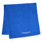 Baja Beach Towel in Heavyweight Cotton - Royal Blue - Silk Screen
