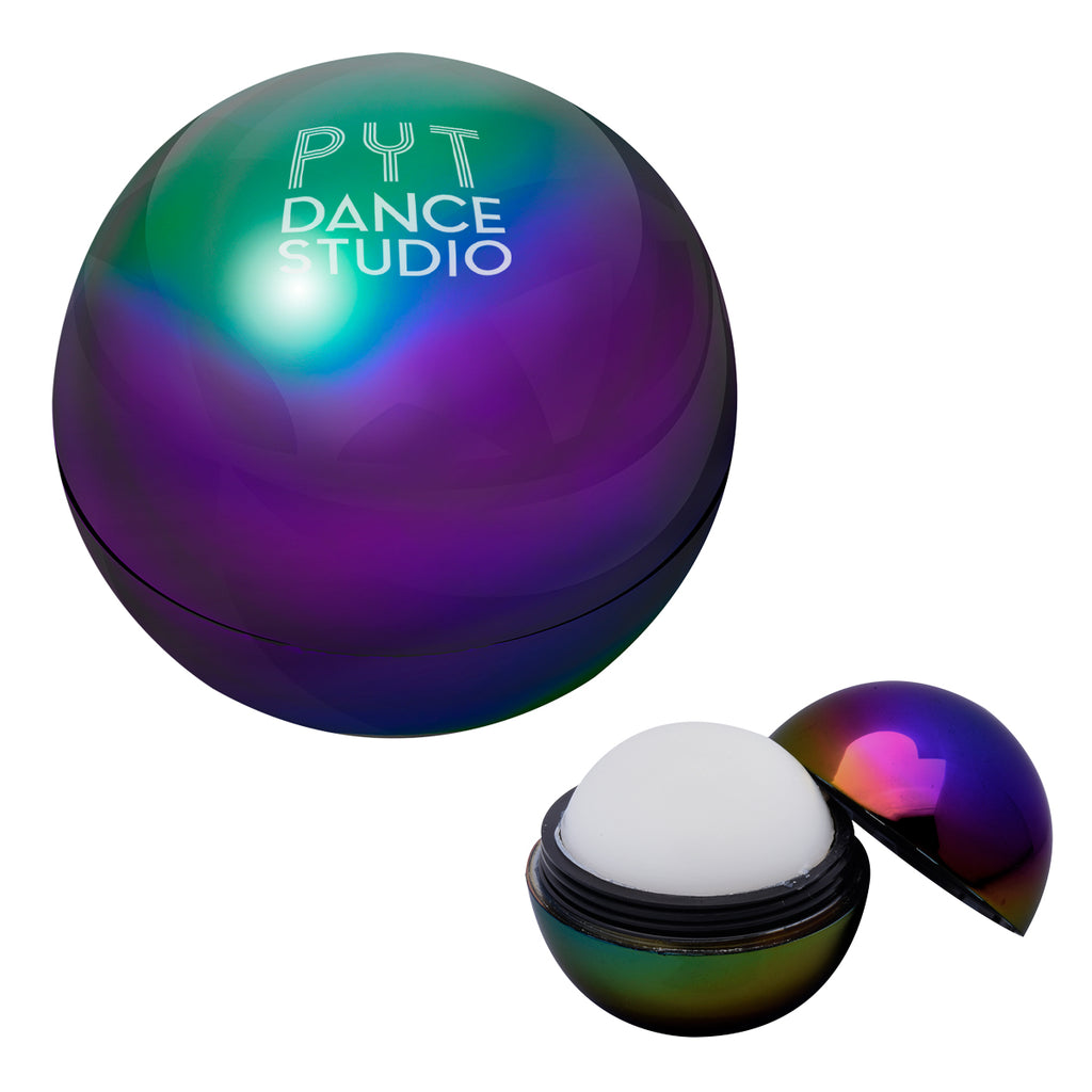 Ball of Lip Moisturizer, Metallic Rainbow - Rainbow - Pad Print