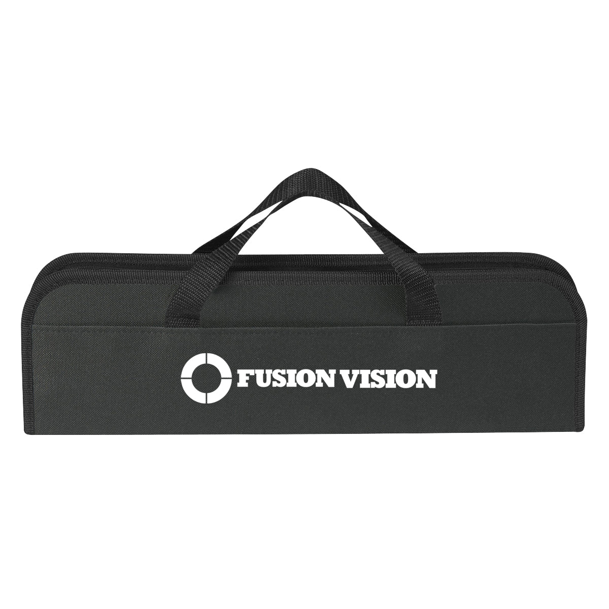 Barbecue Set in a Case, Three Piece - Black - Silk Screen
