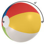 Beach Ball, 12 Inch - Measurement