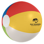 Beach Ball, 12 Inch - Multi Color - Pad Print