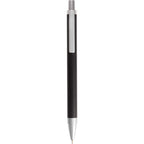 Beau Gel Pen in Recycled Aluminum Laser Engraving - Black - Clip
