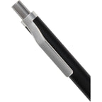 Beau Gel Pen in Recycled Aluminum Laser Engraving - Black - Detail 2