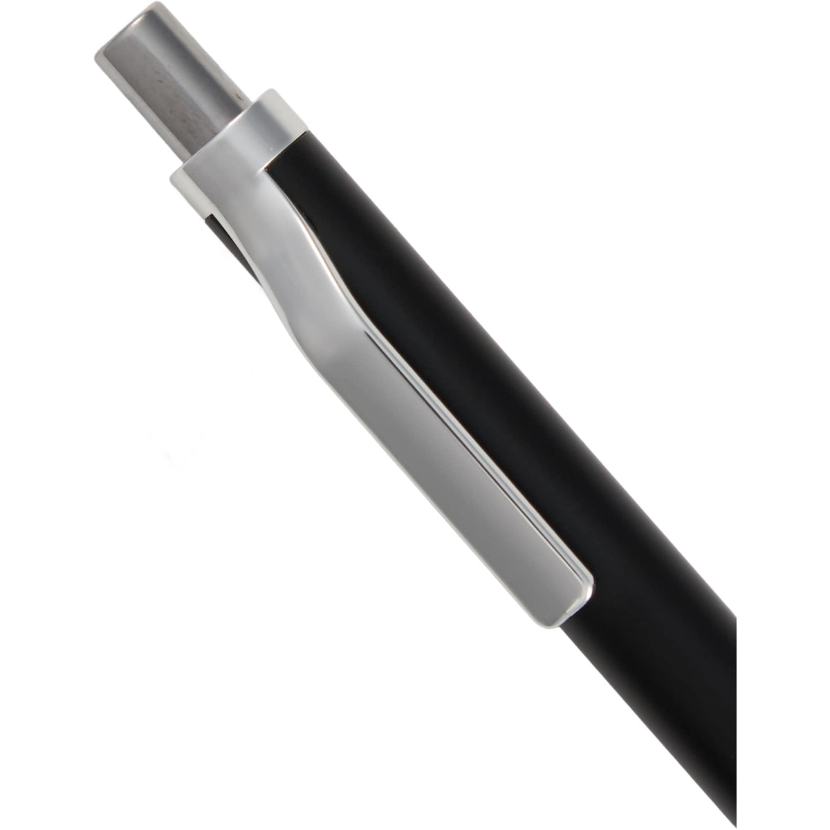 Beau Gel Pen in Recycled Aluminum Laser Engraving - Black - Detail 2