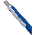 Beau Gel Pen in Recycled Aluminum Laser Engraving - Blue - Detail 2
