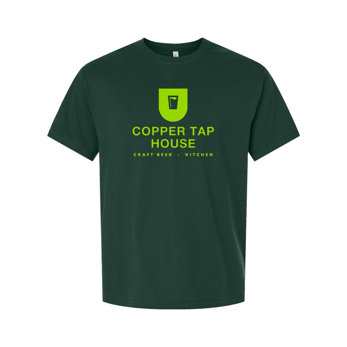 BELLA + CANVAS Unisex 6 oz. Heavyweight Tee - Forest - Front