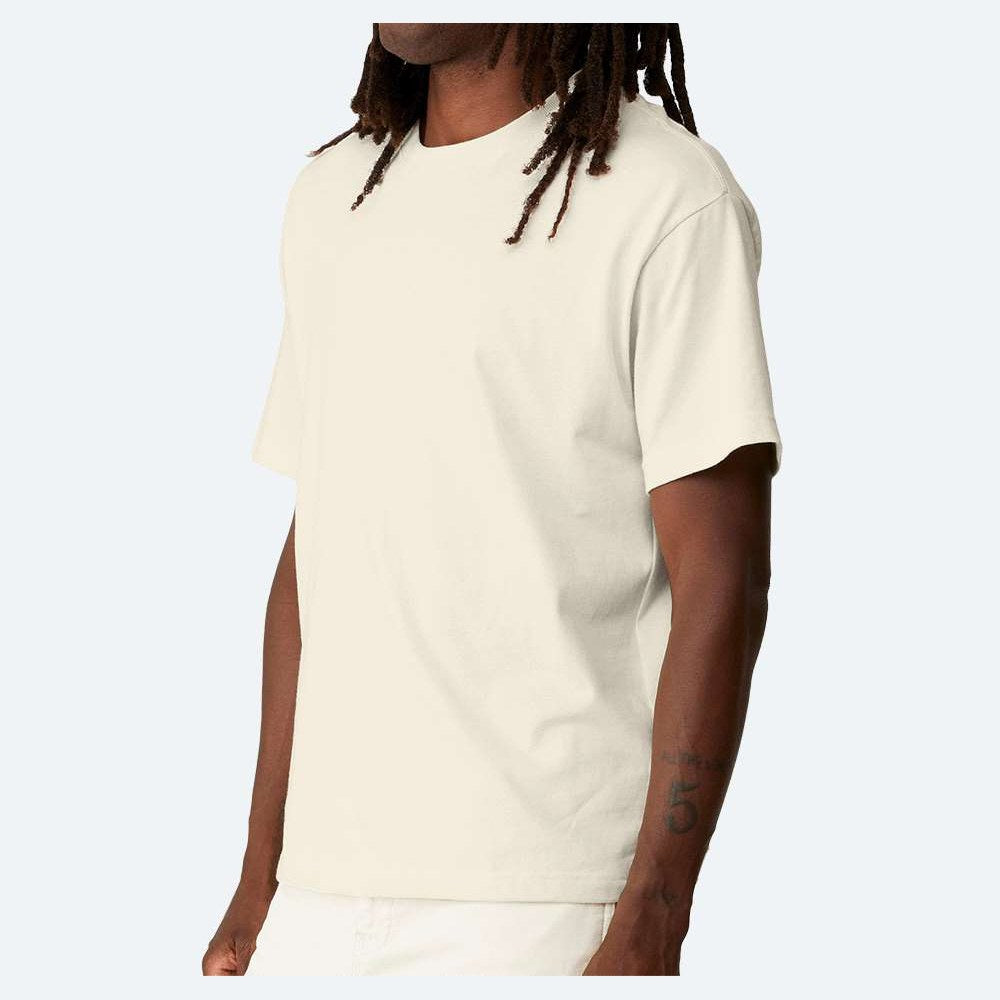 BELLA + CANVAS Unisex 6 oz. Heavyweight Tee - Natural - On Model Side