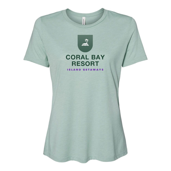 BELLA + CANVAS Women's Relaxed Fit Triblend Tee Full Color