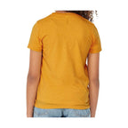 BELLA + CANVAS Youth Triblend Tee - Mustard Triblend - On Model Back