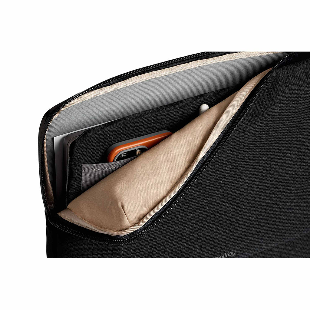 Bellroy Laptop Caddy, 16 Inches Embroidery - Black - Detail