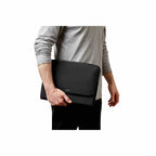 Bellroy Laptop Caddy, 16 Inches Embroidery - Black - Left Angle