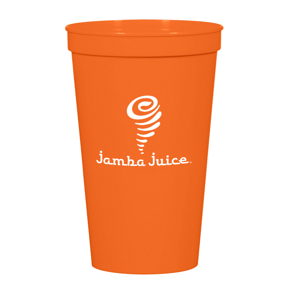 Big Game Stadium Cup, 22 oz - Orange - Silk Screen