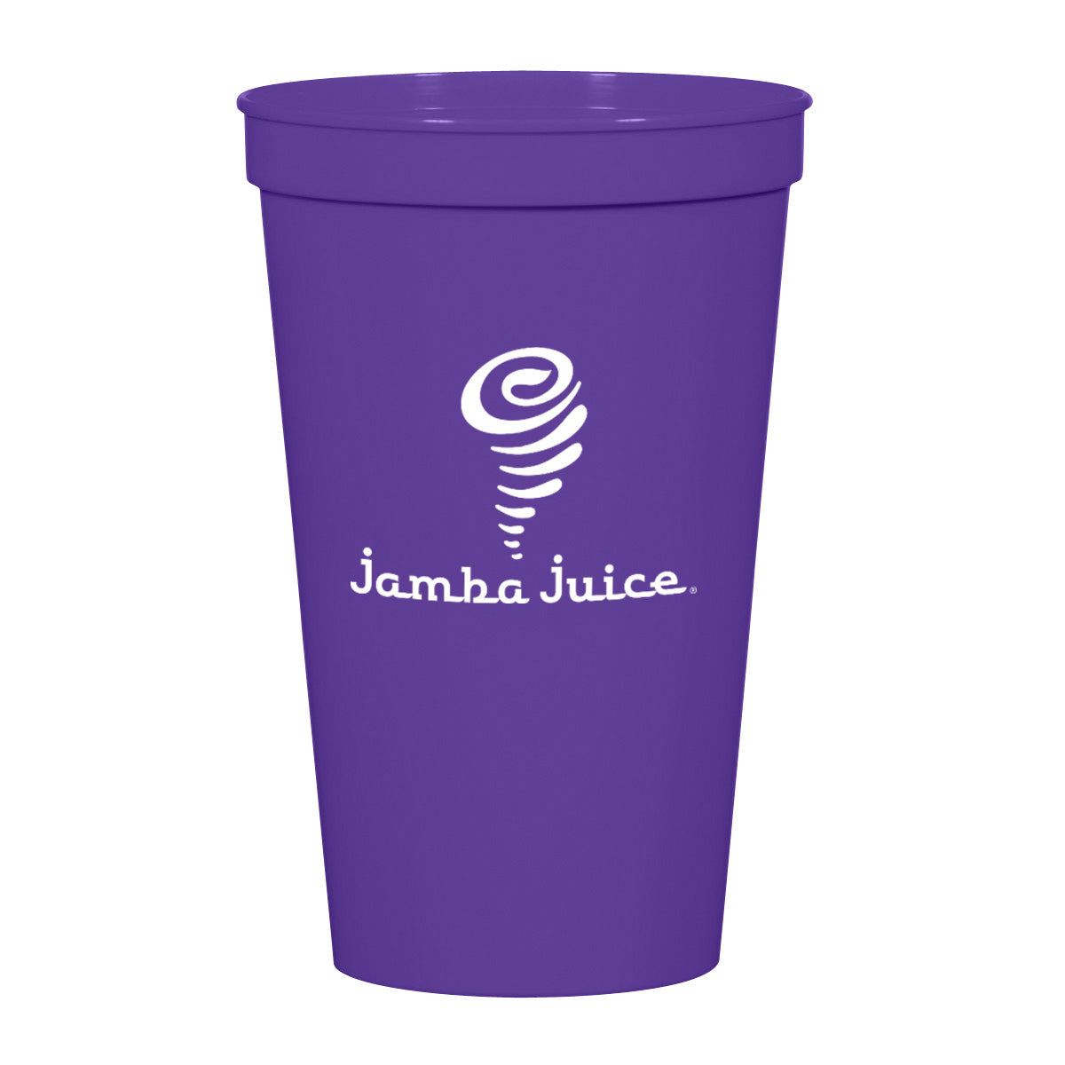 Big Game Stadium Cup, 22 oz - Purple - Silk Screen
