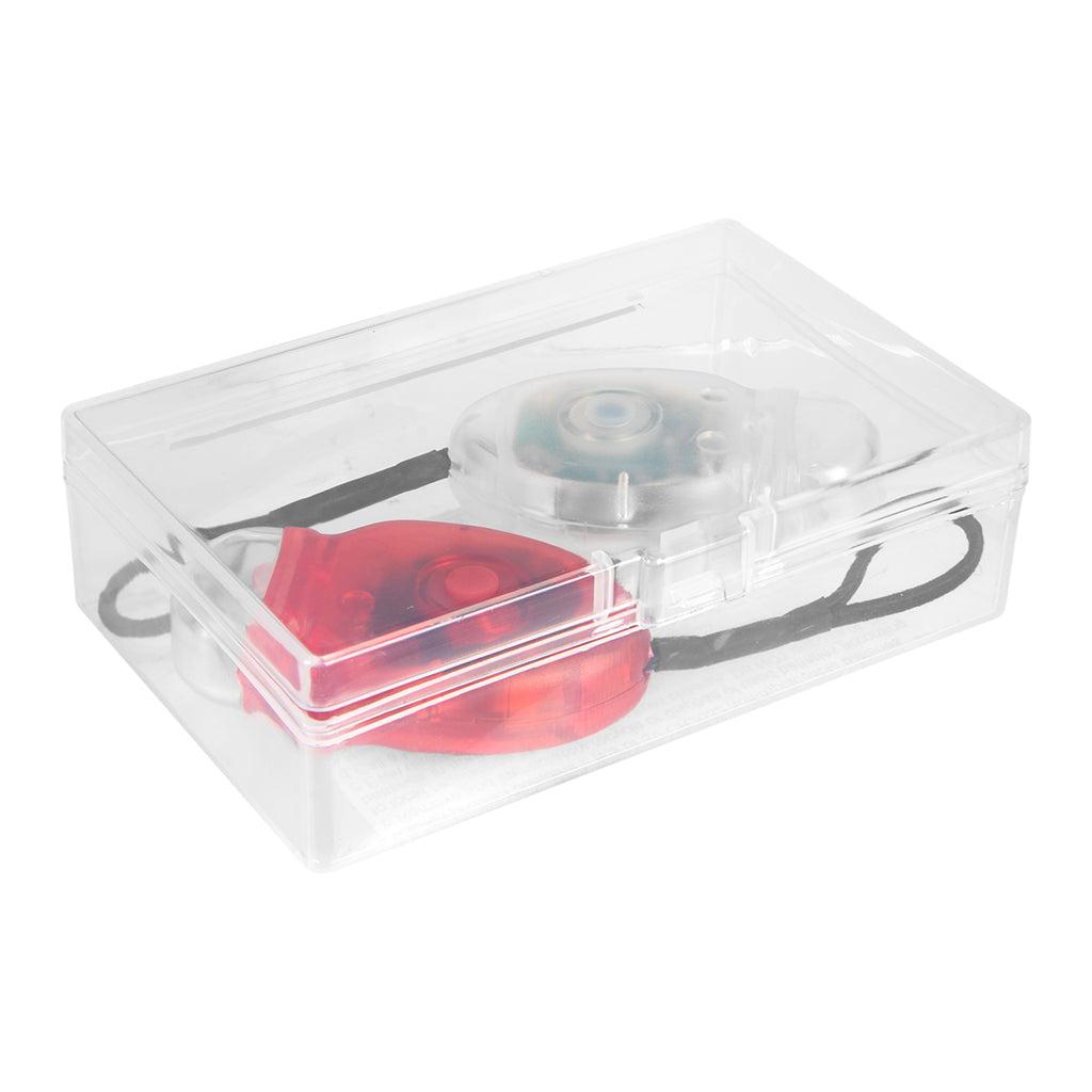 Bike Light Set in a Case - Angle