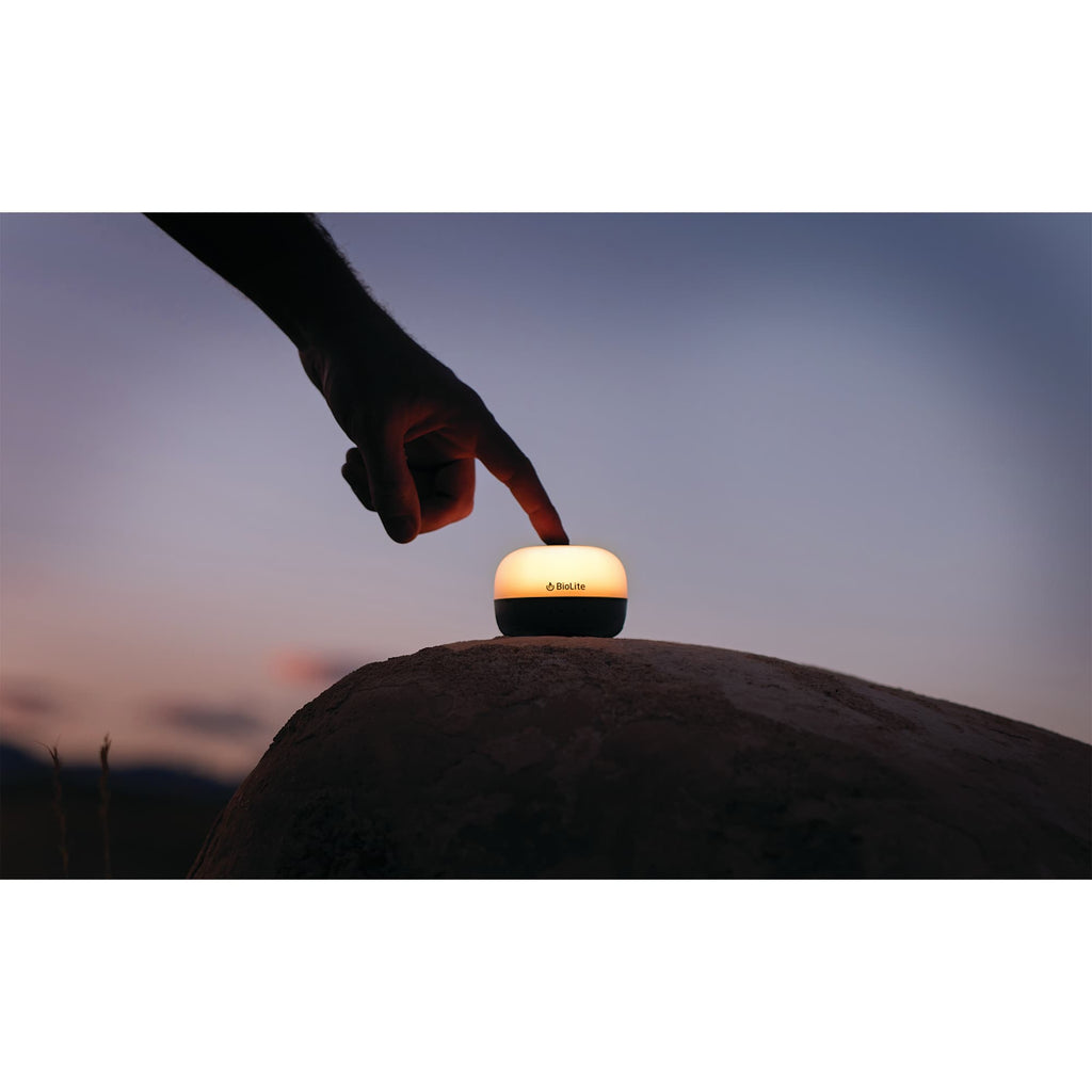 BioLite AlpenGlow Mini Lantern, 150 Lumens - Charcoal - Lifestyle 9