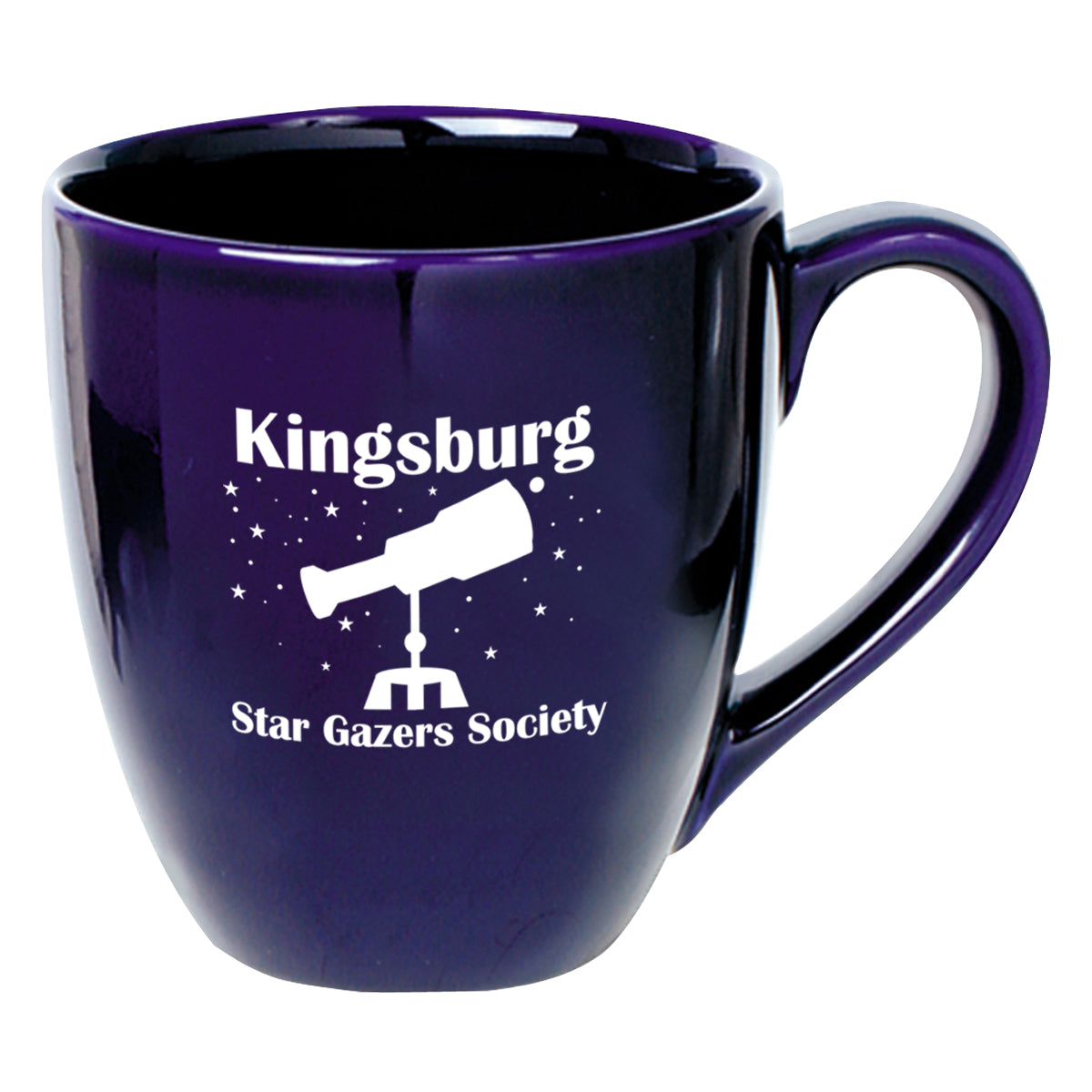 Bistro Mug, 14 oz - Cobalt Blue - Ceramic