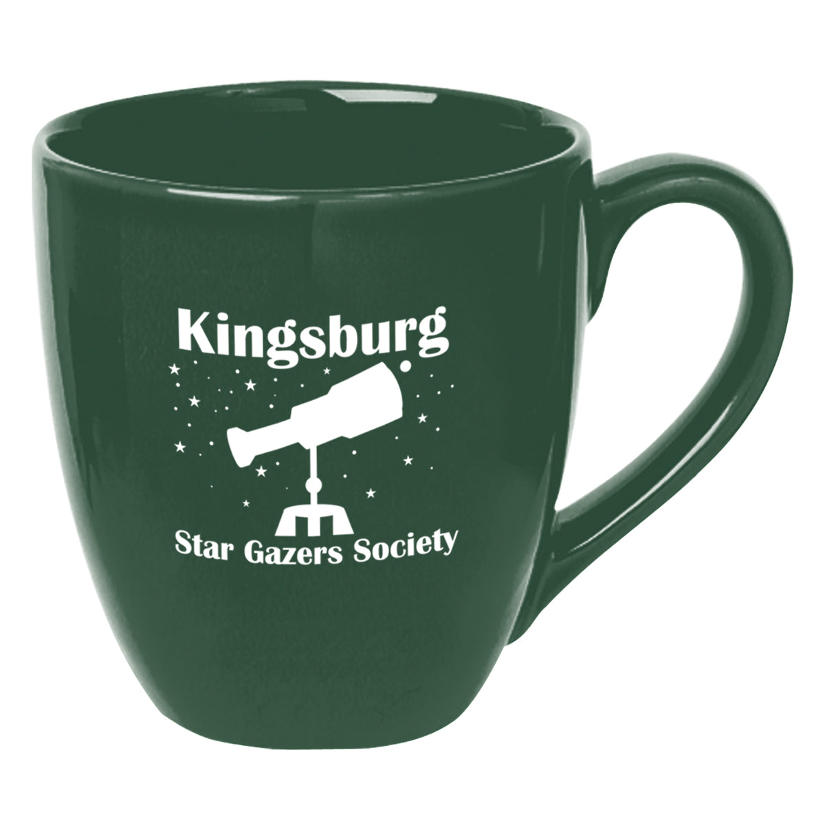 Bistro Mug, 14 oz - Forest Green - Ceramic