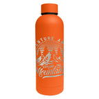 Blair Recycled Stainless Steel Bottle, Laser Engraved, 17 oz - Orange - Laser