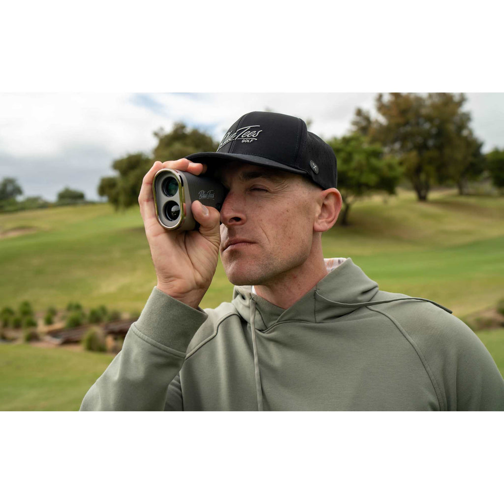 Blue Tees Series 3 Max+ Golf Rangefinder with Slope - Black - Front Lifestyle 2