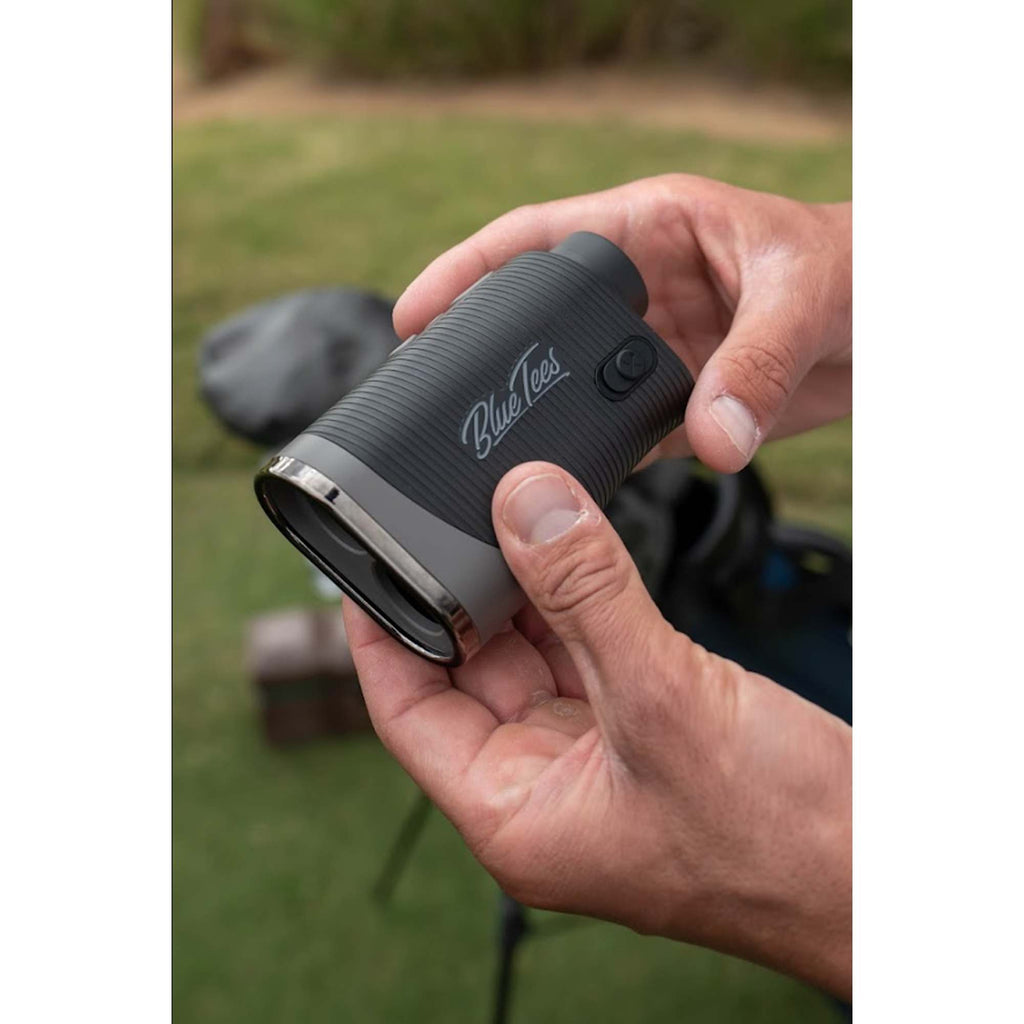 Blue Tees Series 3 Max+ Golf Rangefinder with Slope - Black - Front Lifestyle