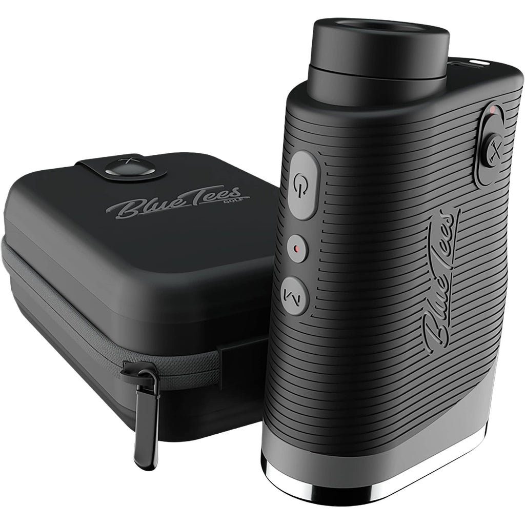 Blue Tees Series 3 Max+ Golf Rangefinder with Slope - Black - Right Angle Packaging 2