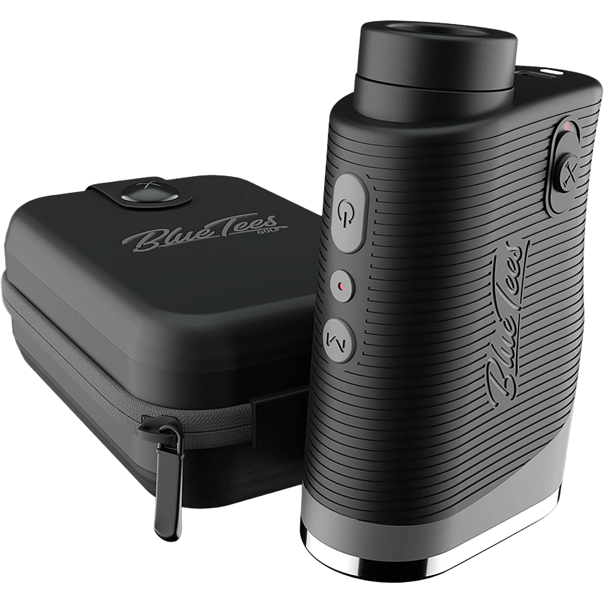 Blue Tees Series 3 Max+ Golf Rangefinder with Slope - Black - Right Angle Packaging 2