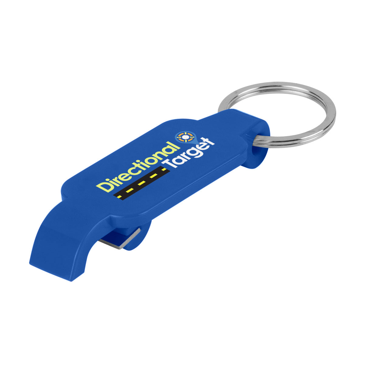 Bottle Opener, Slim - Blue - Full Color