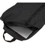 Brady Computer Backpack in Recycled PET, 15 Inch Full Color - Charcoal - Propped
