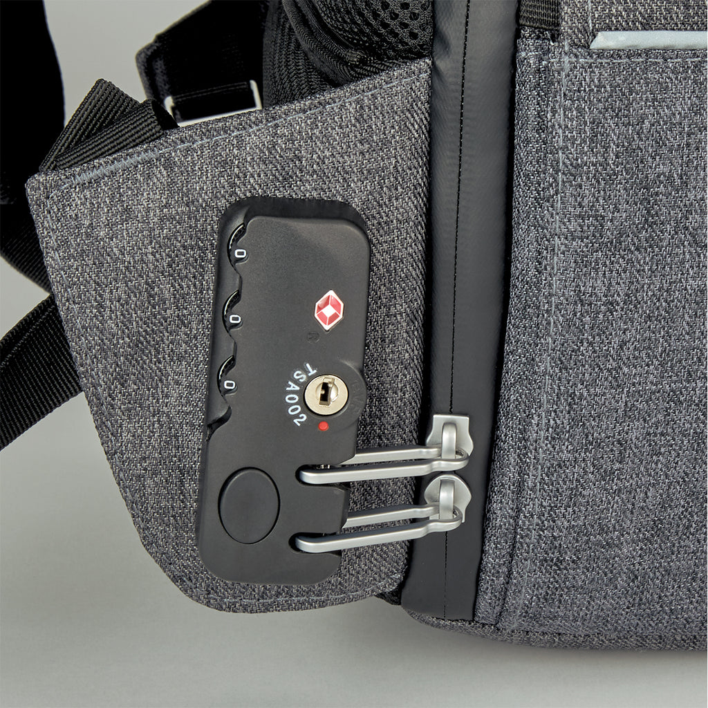 BrandCharger Backpack, Phantom - Gray - Lock