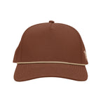 Branded Bills 33409 Canvas Rope Cap, Bare Curved Embroidery - Rust - Front