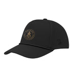 Branded Bills 545-03R Bare Curved Elite XGen Cap - Black - Silk Screen