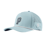 Branded Bills 545 Rope Cap, Bare Curved Embroidery - Sky Blue - Embroidery