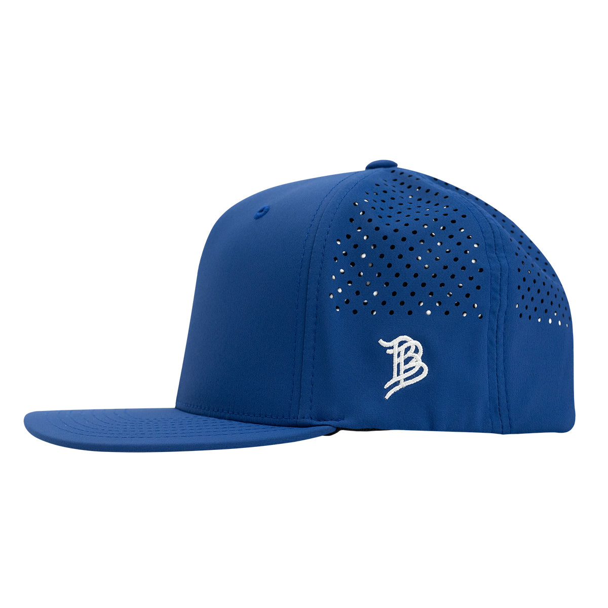 Branded Bills 585 Performance Cap, Bare Flat - Royal - Side