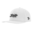 Branded Bills 585 Performance Cap, Bare Flat - White - Embroidery