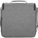 Break Time Recycled Event Cooler for 24 Cans Full Color - Charcoal - Back