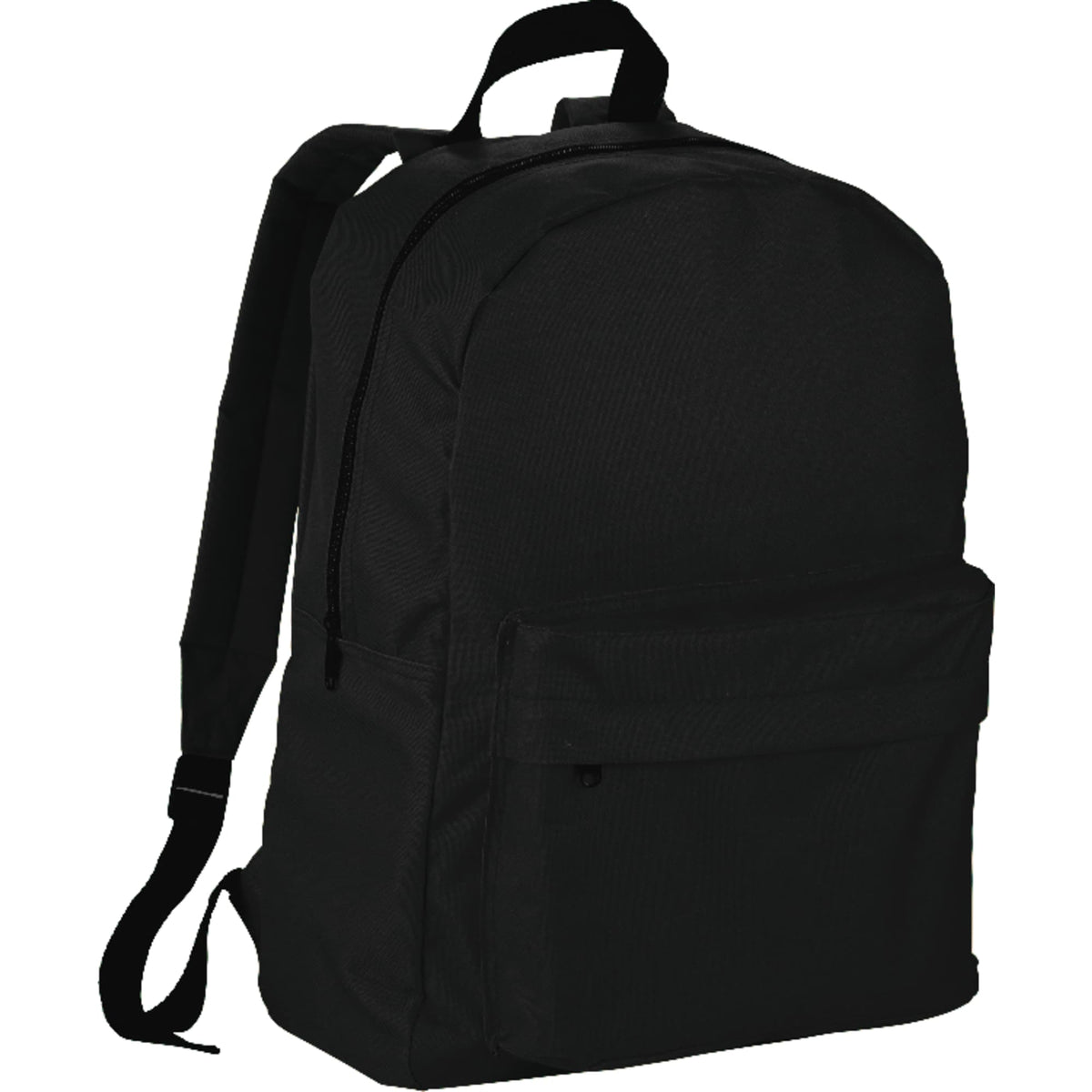 Breckenridge Backpack with Flap Front Pocket Full Color - Black - Photo 2