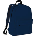 Breckenridge Backpack with Flap Front Pocket Full Color - Navy Blue - Photo 2