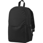Brix Everyday Backpack in Recycled Polyester Embroidery - Black - Left Angle 2