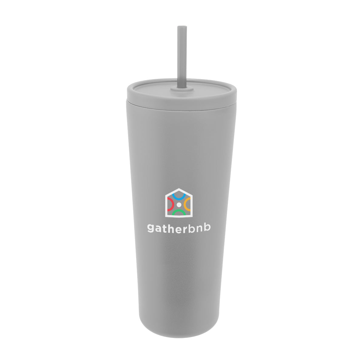 Brooklyn Recycled Stainless Steel Tumbler, 24 oz - Gray - Colorbrite