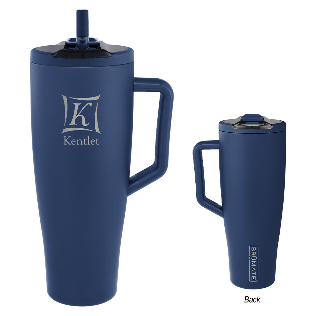 BruMate Era Flip, 40 oz - Navy - Laser Engraving