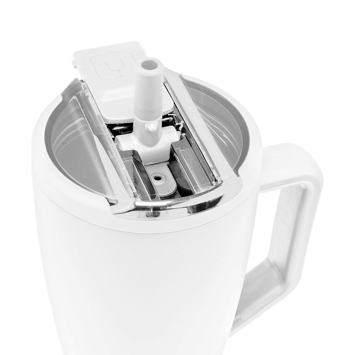 BruMate Era Flip, 40 oz - White - Straw_Up