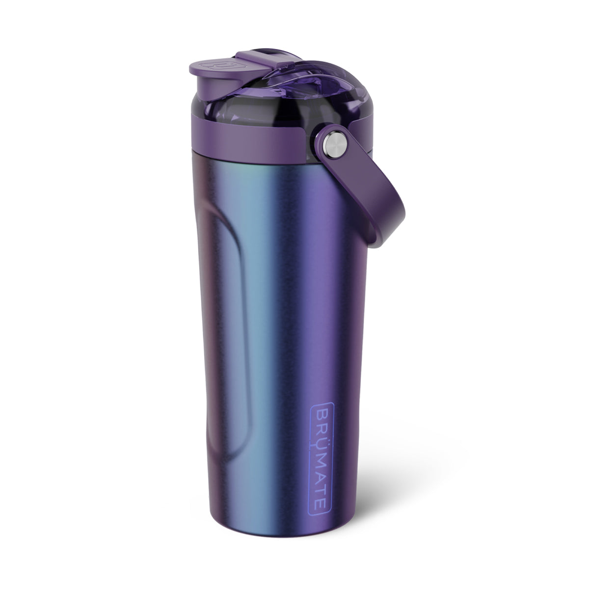 BruMate MultiShaker in Fashion Colors, 25 oz - Dark Aura - Angle