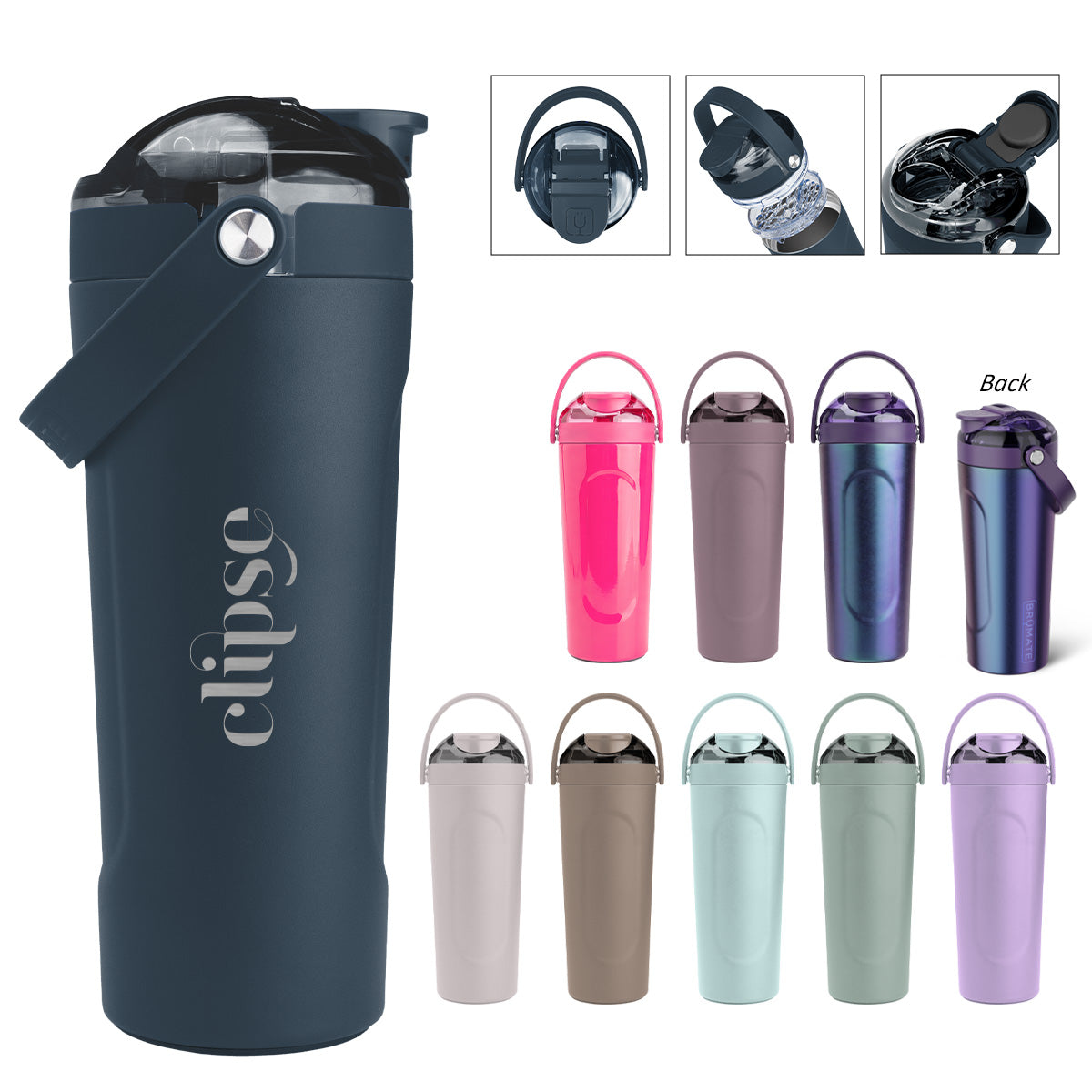 BruMate MultiShaker in Fashion Colors, 25 oz