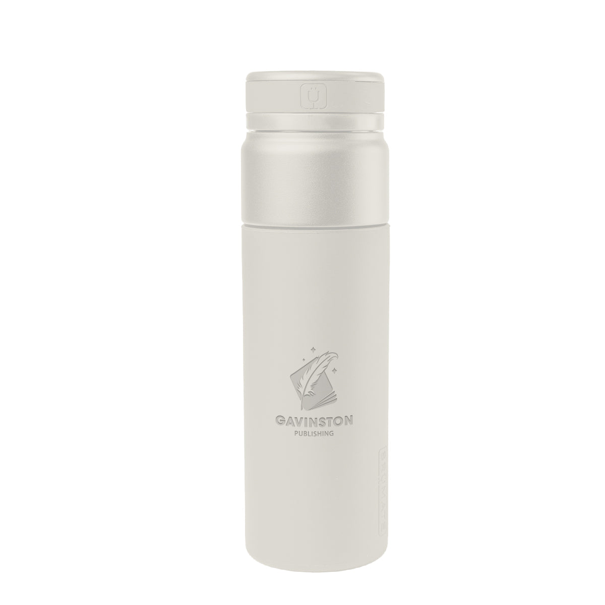 BruMate Rotera, 25 oz - White - Laser