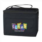 Budget Cooler Bag for 6 Cans - Black - Colorbrite