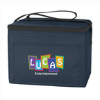 Budget Cooler Bag for 6 Cans - Navy - Colorbrite