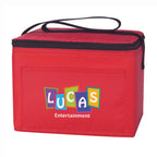 Budget Cooler Bag for 6 Cans - Red - Colorbrite