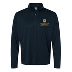 C2 Sport Men's Quarter-Zip Pullover Embroidery - Navy - Front