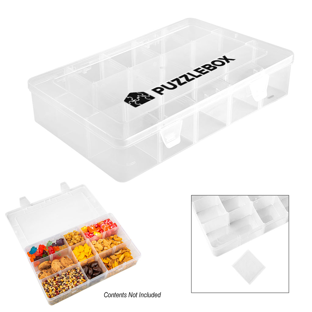 Caddy for Snacks - Clear - Silk Screen